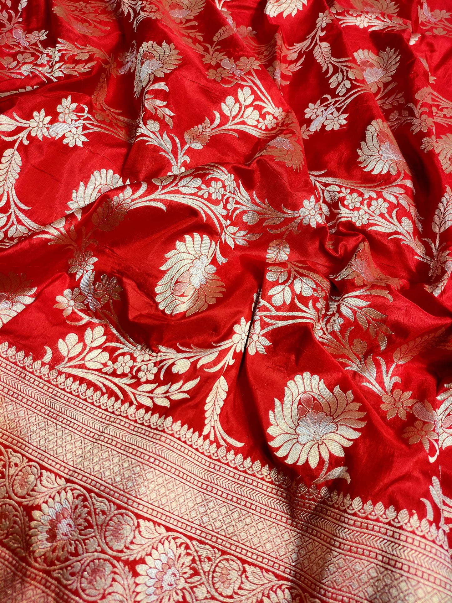Pure Handloom Katan Silk Saree