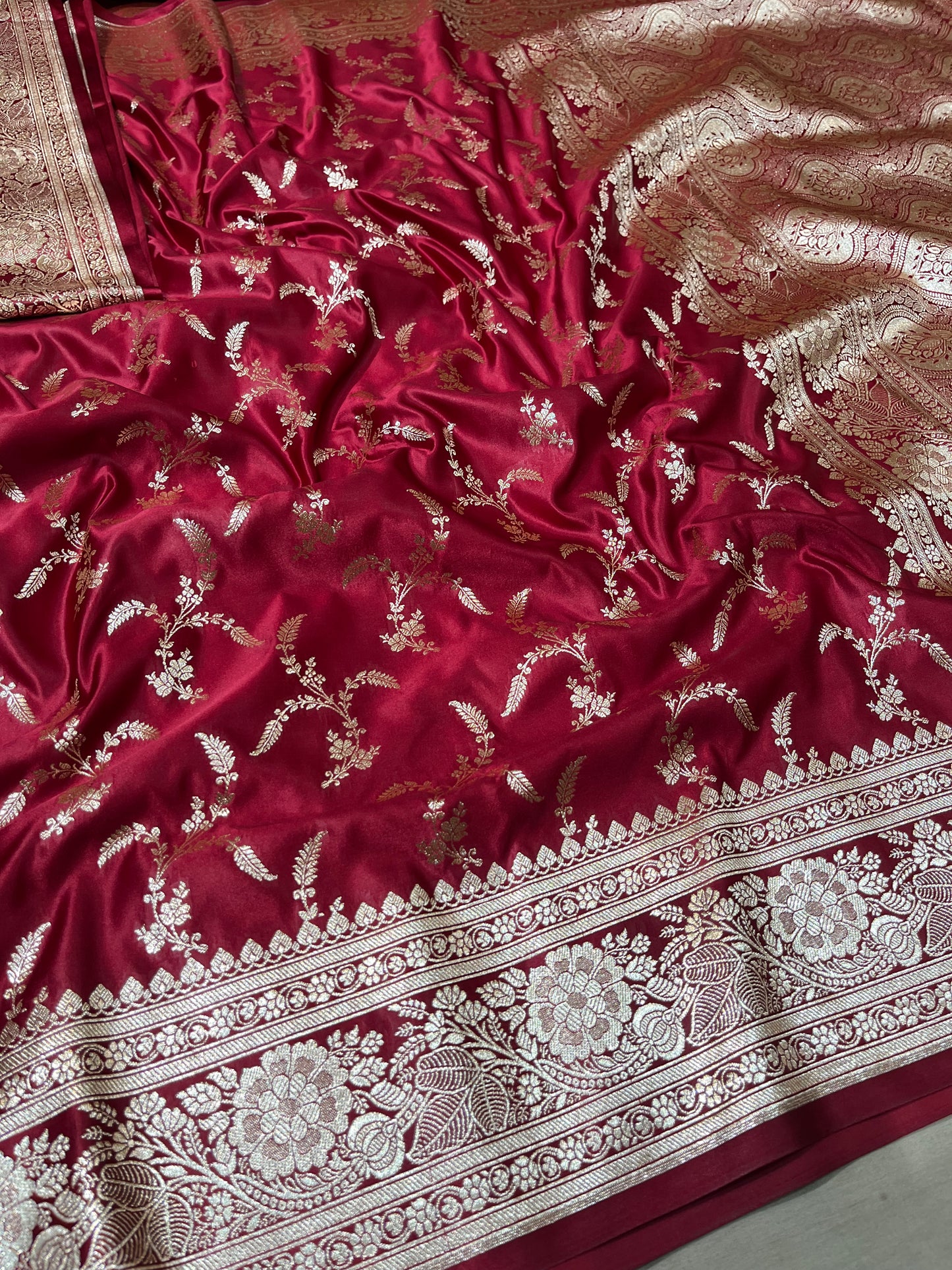 Mashru silk saree