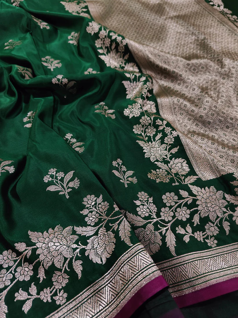 Banarasi Mashru silk saree