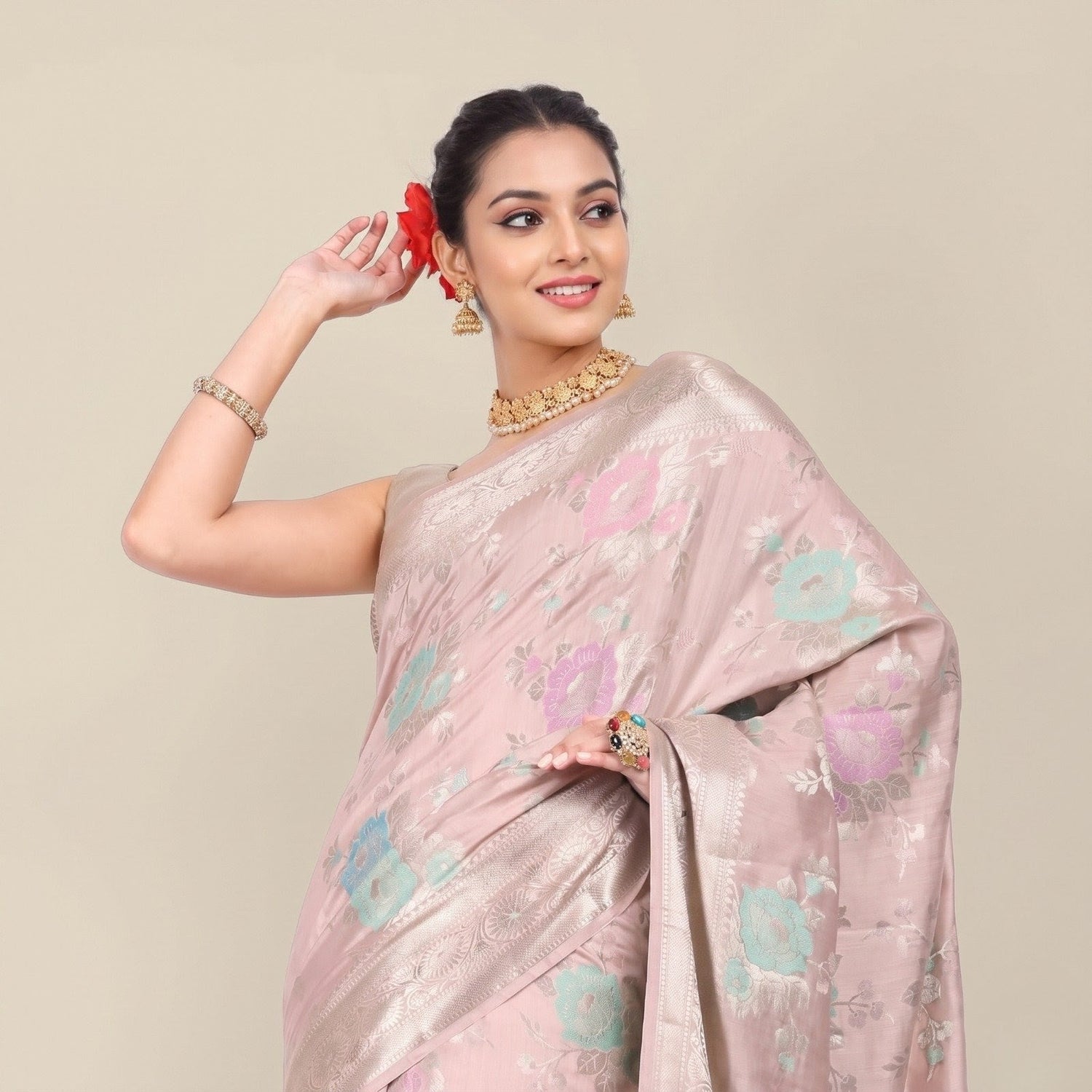 KORA ORGANZA SAREE