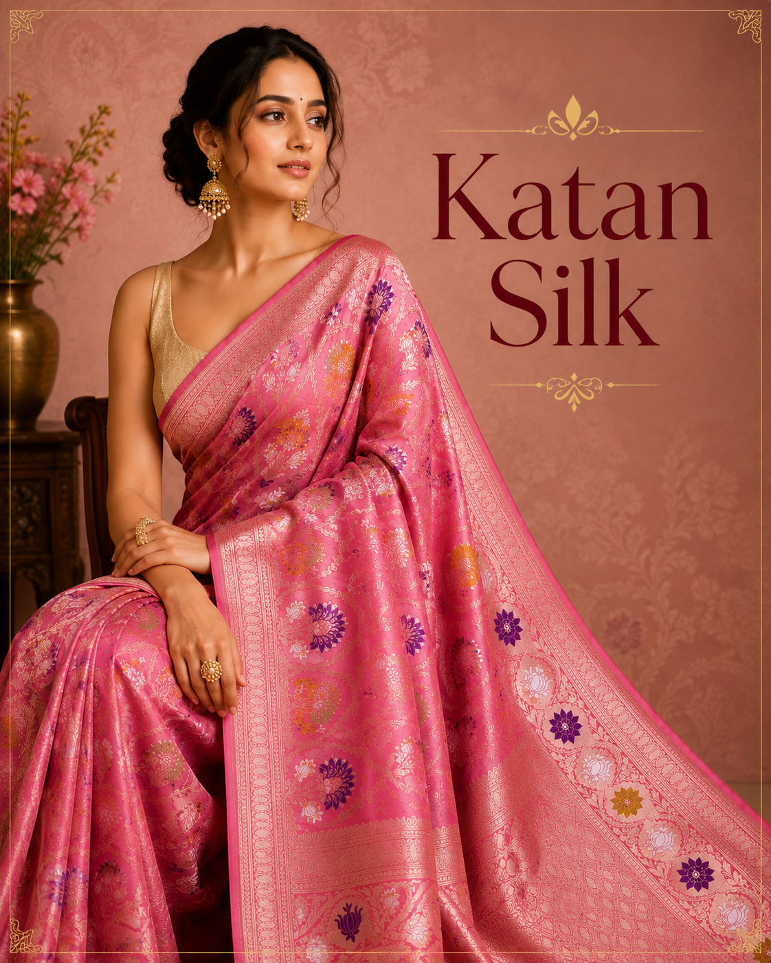KATAN SILK SAREE