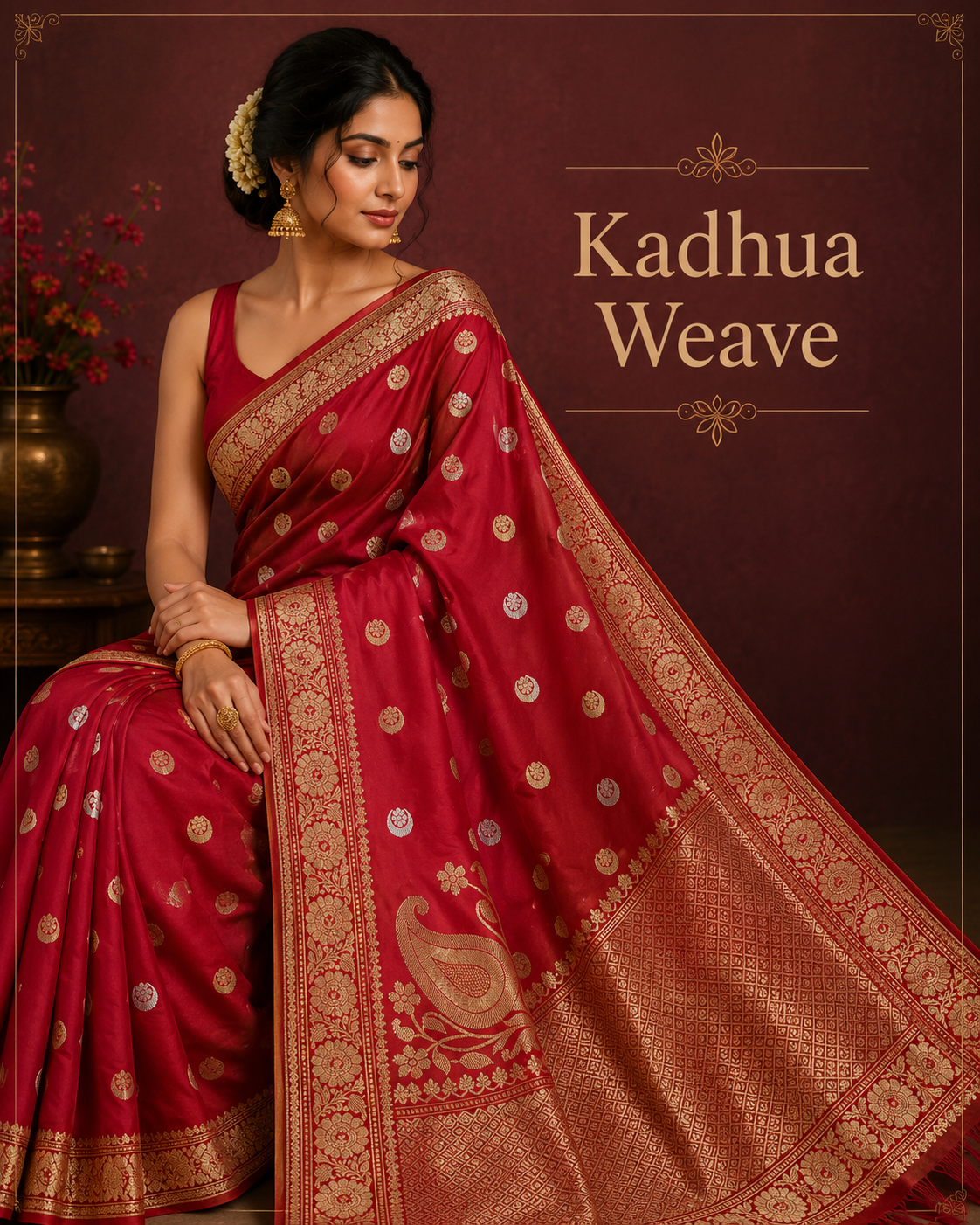 KADUVA WEAVE SAREE