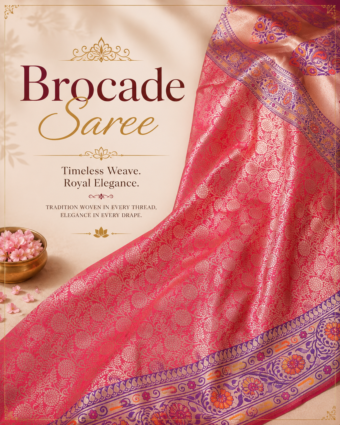 Brocade Saree