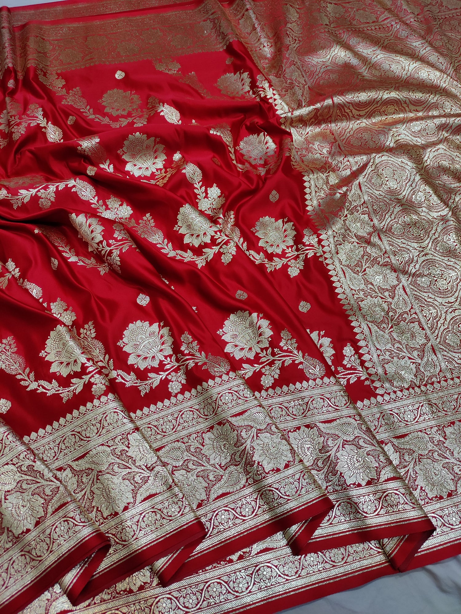 SATIN KATAN SAREE