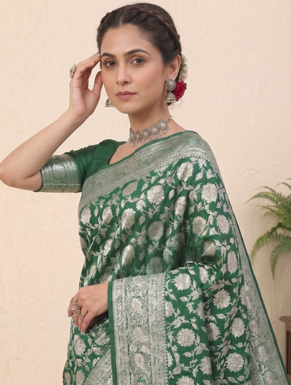 KHADDI GEORGETTE SAREE