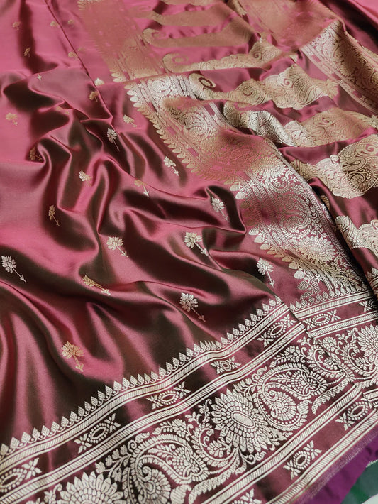 Banarasi mashru silk saree